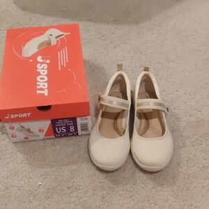 New Women's Cream Mary Jane Shoes